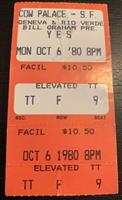 Ticket Stubs